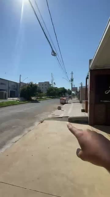 Vídeo gravado no entorno do Residencial Laguna.